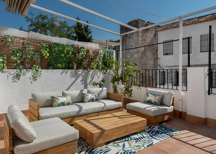 Encantadora Casa En El Casco Antiguo De Hébergement de vacances Marbellac
